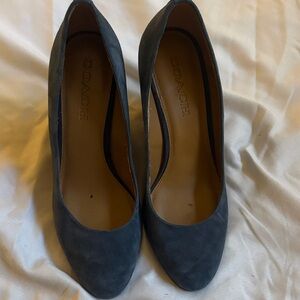 Coach Women's Blue Wedge Heels